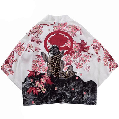 Kimono Japonais Femme vu de dos