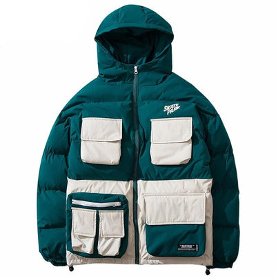 Bombers Japonais vert de marque japonaise Gotei vu de face