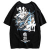 T-Shirt Dragon Japonais noir de marque japonaise Gotei vu de dos