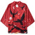 Kimono Japonais Rouge vu de dos